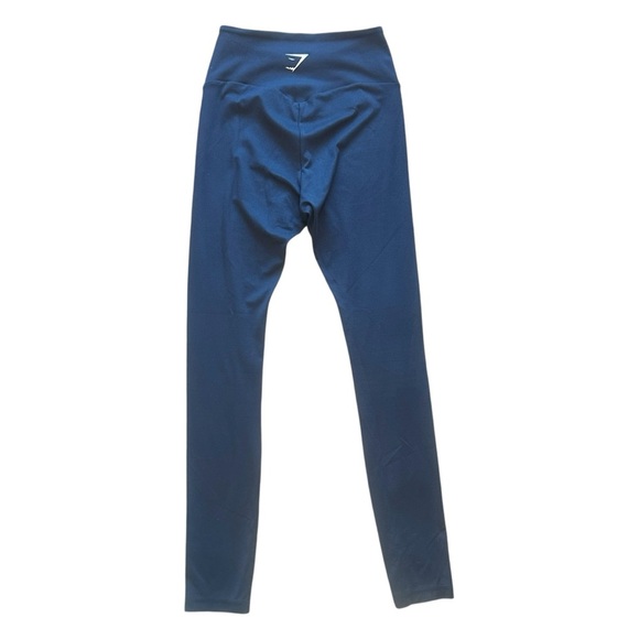 Gymshark Training Leggings High Rise Navy Blue Women’s Small B1A1T-UBCY - Picture 2 of 5
